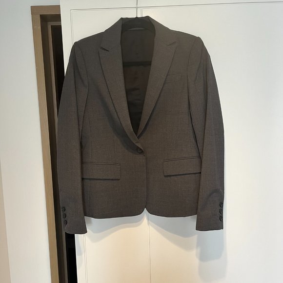 Theory Gray Suit Set - 3 Pieces - Picture 2 of 3